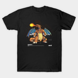 mecha dragon flame T-Shirt